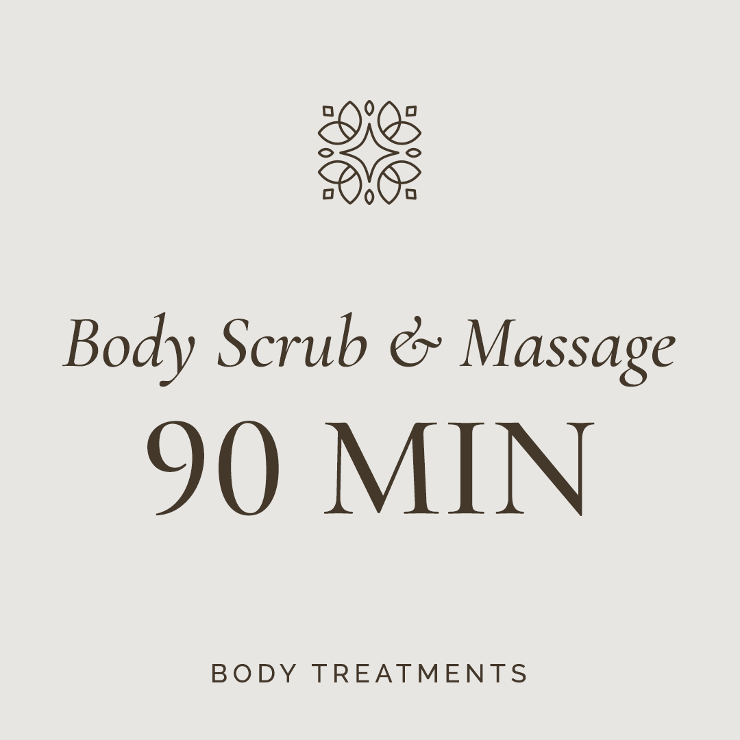 90 min Body Scrub & Massage 