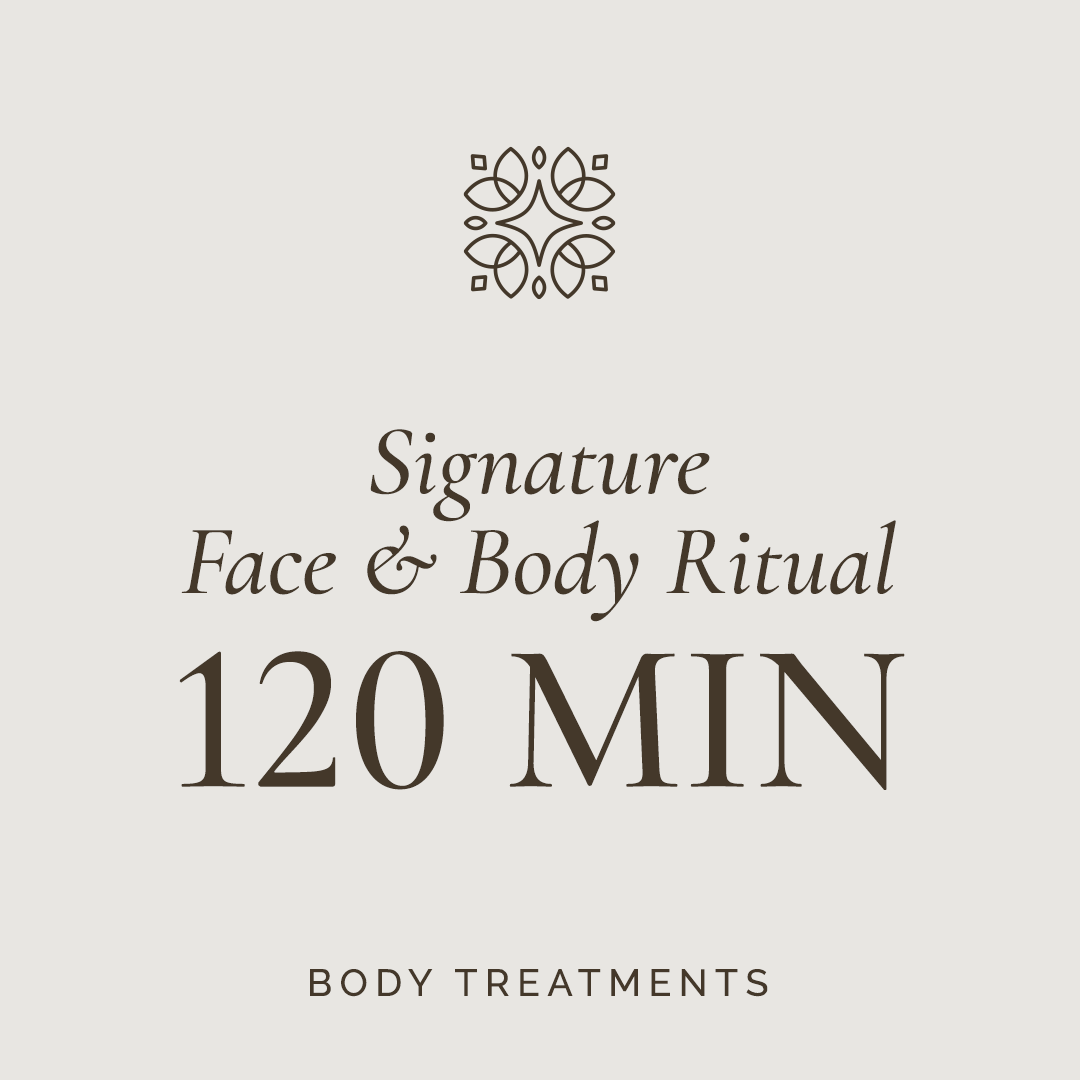 120 min Signature FACE & BODY Ritual (Massage & Facial)