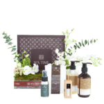 Self-Care Spa Gift Box with Flowers