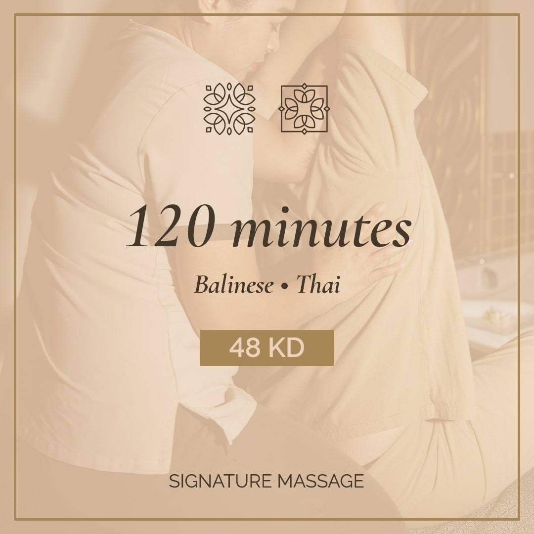 Signature  Massage (Balinese or Thai)