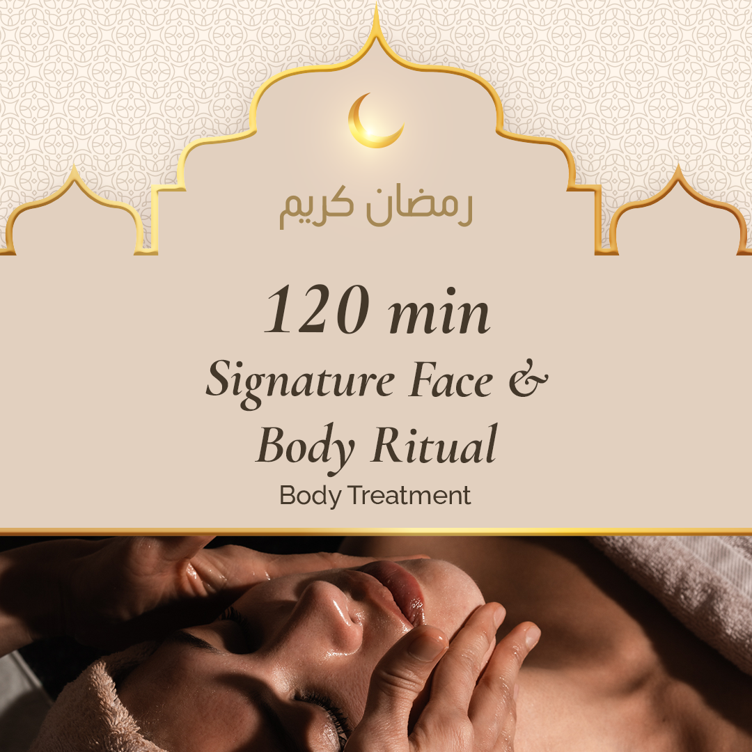 120 دقيقة طقوس سبا تايم المميزة للوجه و الجسم
