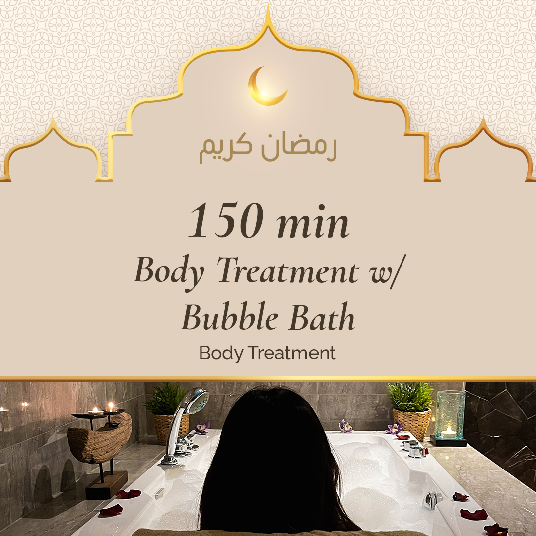 150 دقيقة علاجات الجسم مع جاكوزي