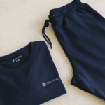 Navy Blue Long Sleeve with Shorts