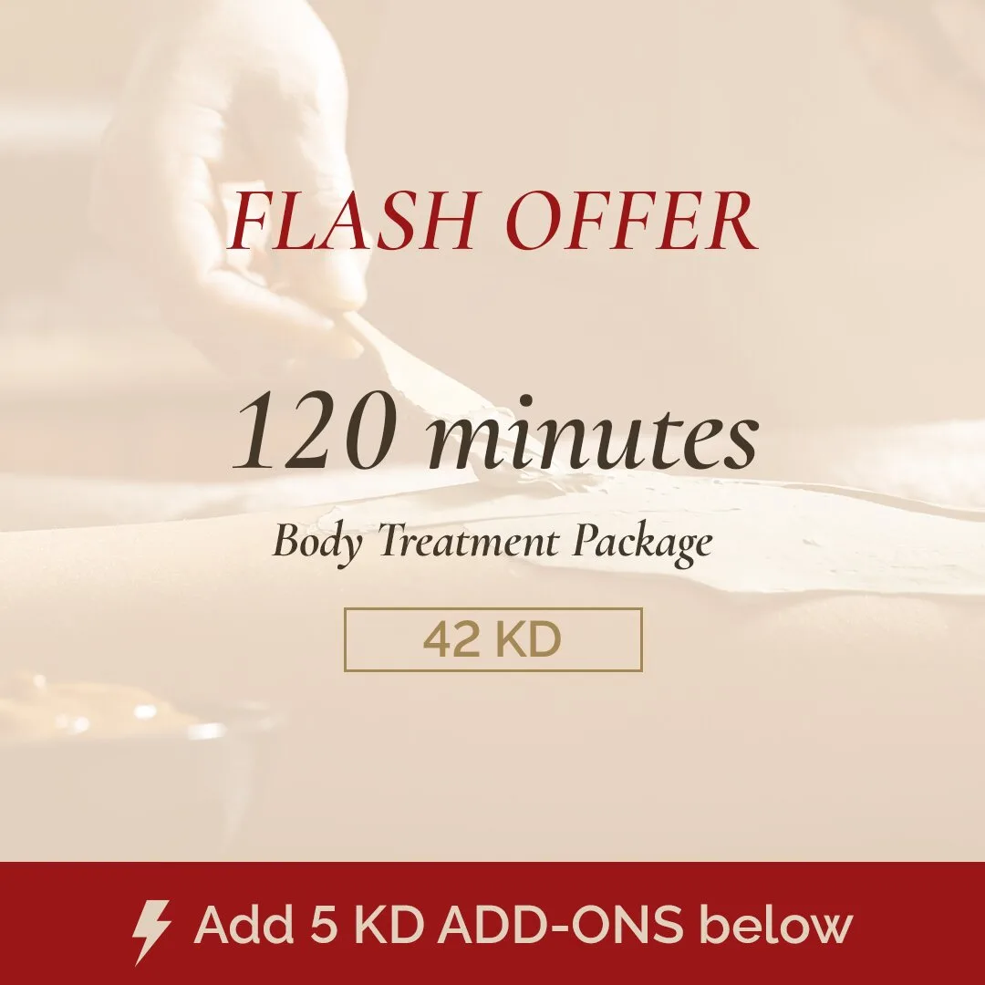 باكج علاج الجسم  (سنفرة,ماسك و مساج )