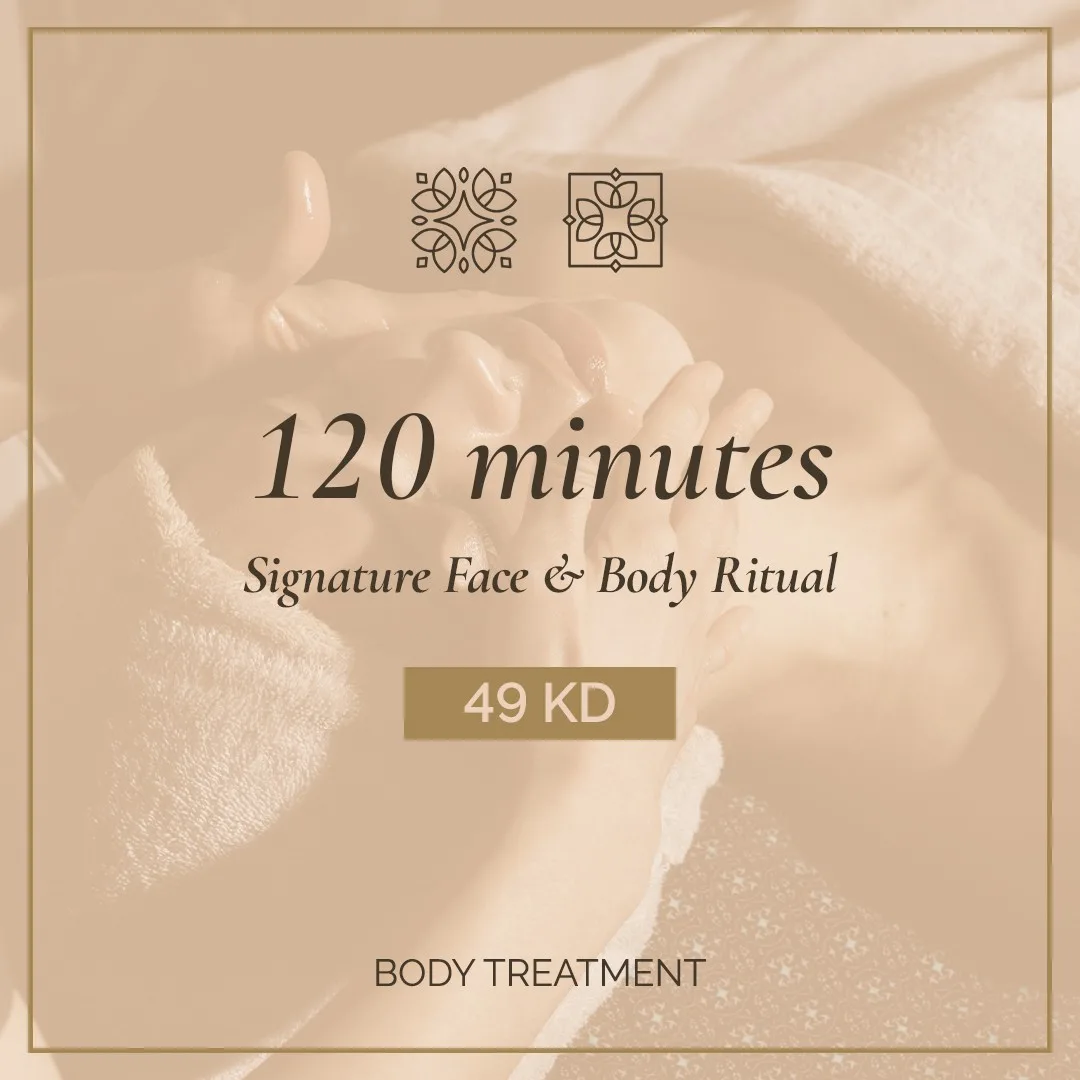 Signature FACE & BODY Ritual (Massage & Facial)