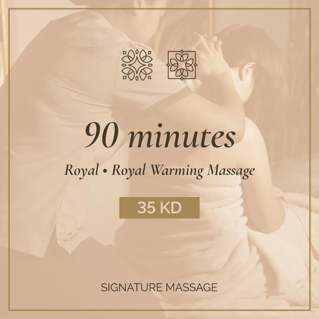 Signature Royal/Royal Warming Massage