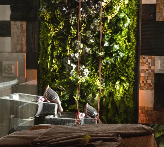 Beautiful spa environment